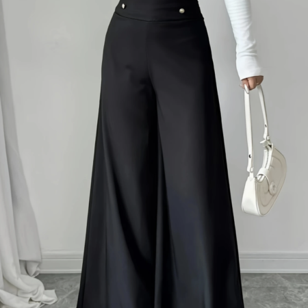 Elegant High-Waist Pants