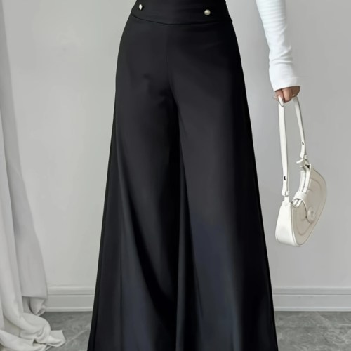 Elegant High-Waist Pants