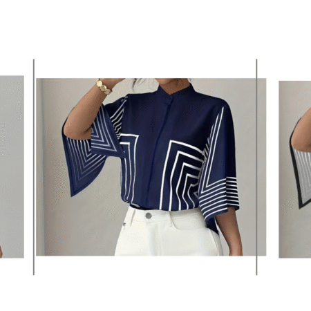 Geometric Print Shirt
