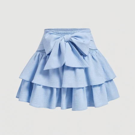 Mini Skirt with Bow