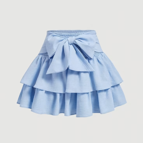 Mini Skirt with Bow