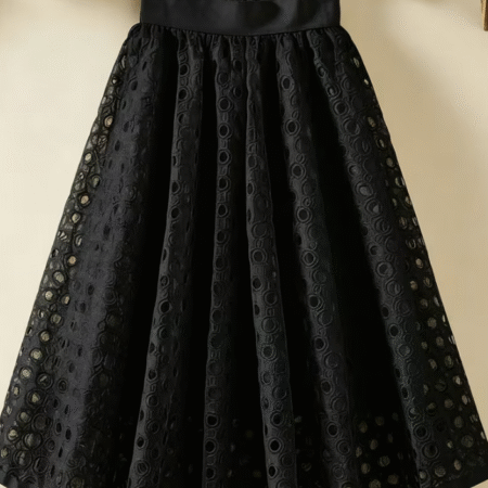 Lace Puff Skirt 