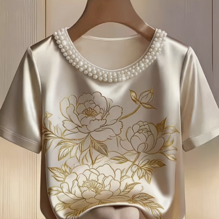 Floral Print Top - with sleeve
