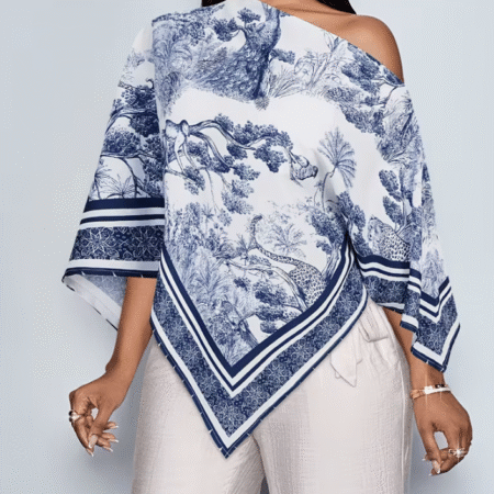 Pullover Cape Top
